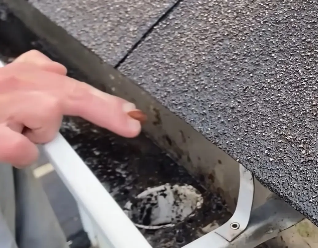 Buffalo Gutter Shield gutter cleaning work in Buffalo, NY